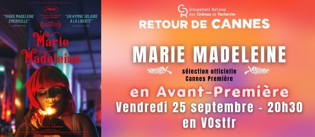 actualité AVP GNCR 25.09 : MARIE MADELEINE