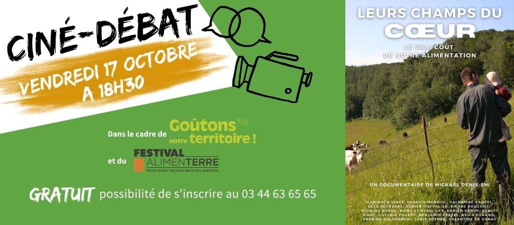actualité Ciné-Débat 17.10 : LEURS CHAMPS DU COEUR