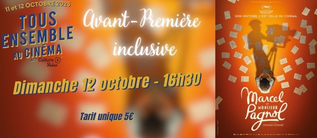 actualité AVP 12.10 : MARCEL ET MONSIEUR PAGNOL