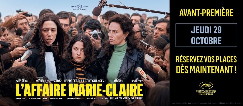 actualité AVP 29.10 : L'AFFAIE MARIE-CLAIRE