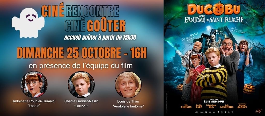 actualité CINE-RENCONTRE 25.10 : DUCOBU