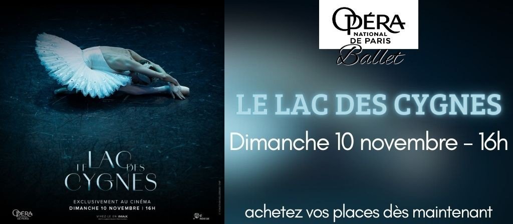 actualité Ballet - LE LAC DES CYGNES - 10/11